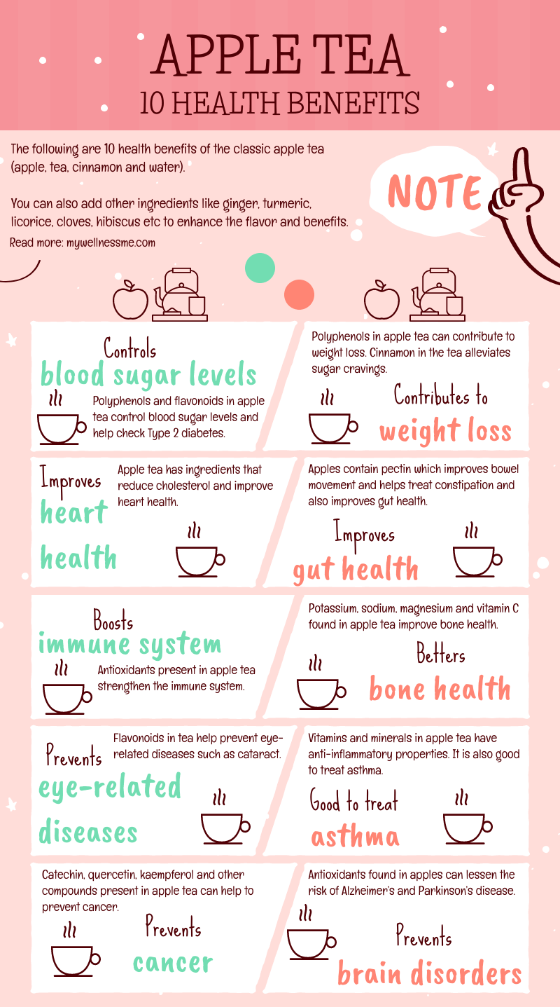 10 Health Benefits of Apple Tea